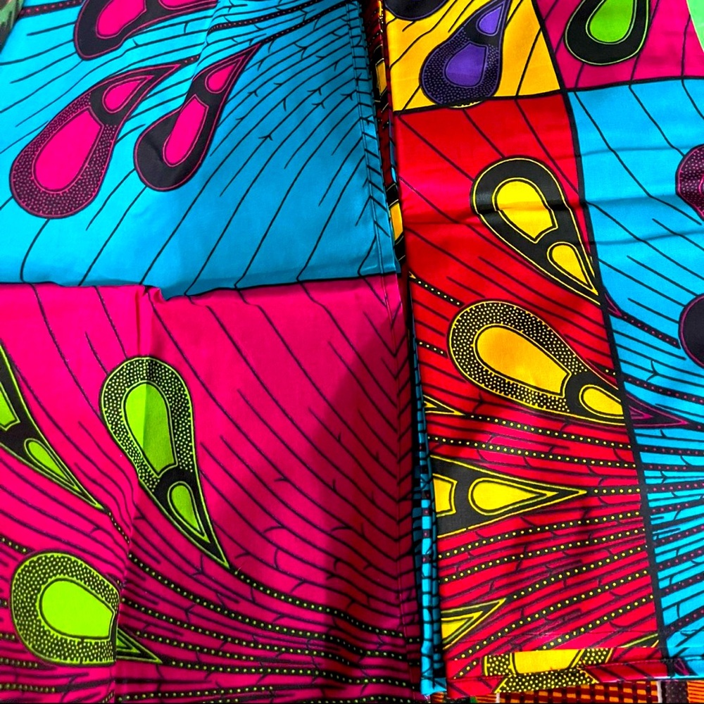 African Scarves Lot Not for sale
